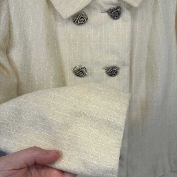 VTG Made Especially For You Rocky Wright Dress Jacket Set XS Beige 2-Piece - Picture 3 of 15